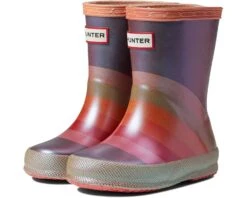 Hunter Kids Original First Classic Sky Rainbow Nebula Boot (Toddler/Little Kid)