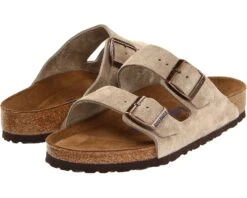Birkenstock Arizona Soft Footbed - Suede (Unisex)
